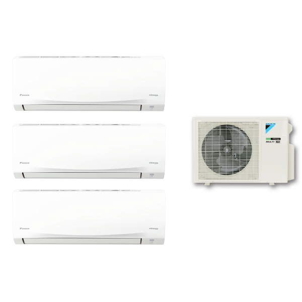 Daikin 大金 MKC R32變頻淨冷多聯型分體冷氣機 (1.0匹+1.0匹+1.0匹)